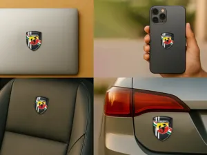 Fiat Abarth Adesivi Auto Divertenti Resistenti Pregiati Esperti